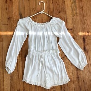 Brandy Melville White Romper